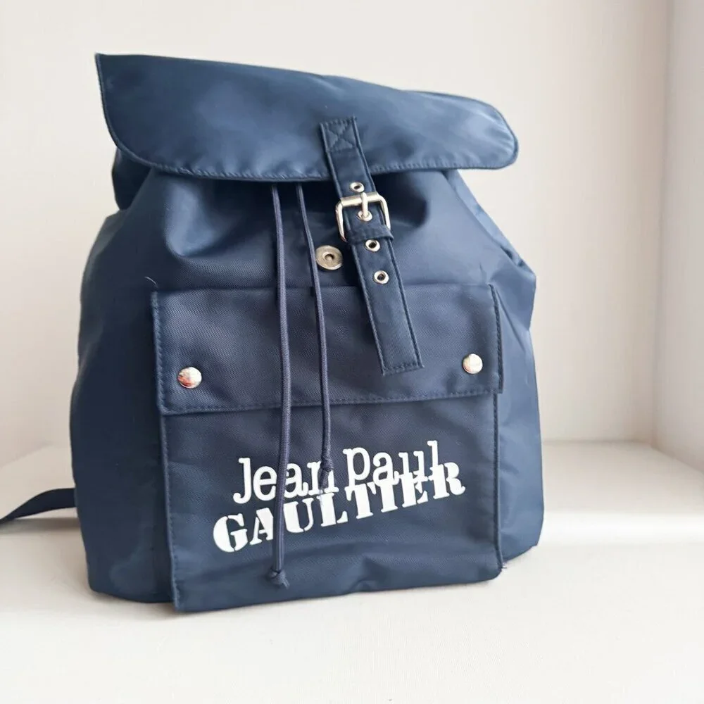 Jean Paul Gaultier Navy Blue Classic Backpack